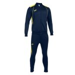 Joma Trainingsanzug Championship VII (Jacke und Hose) marineblau/gelb Herren