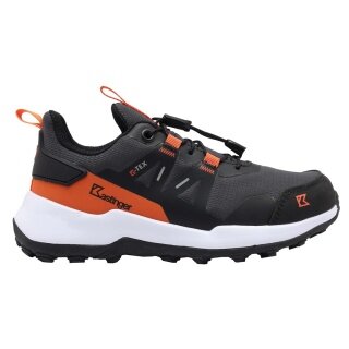 Kastinger Wander-Freizeitschuhe Foiskar Low KTX (wasserdicht) schwarz/rot Kinder (36-40)