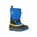 Kamik Winterschuhe Waterbug 8G Gore Tex blau/gelb Kinder