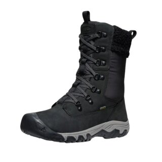 Keen Winterstiefel Greta Tall WP Boot (wasserdicht, warm, gefüttert) schwarz Damen