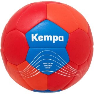 Kempa Handball Spectrum Synergy Primo (Spiel- und Trainingsball) rot/blau - 1 Stück