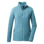bestellen Damen warm, (Stehkragen, Killtec online weich) FLC Fleecejacke türkisblau