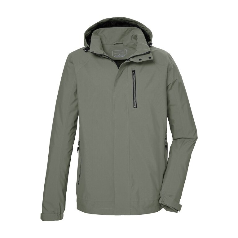 Killtec Funktionsjacke KOS 52 mit Kapuze (wassericht, winddicht) olive Herren