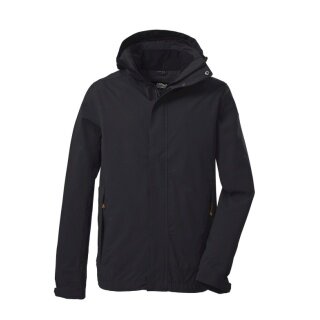 Killtec Funktionsjacke KOS 87 mit abzippbarer Kapuze (wasserdicht, winddicht) schwarz Herren