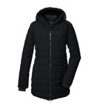 Killtec Winter-Steppparka KOW 55 QLTD Parka mit Kapuze (atmungsaktiv, winddicht, wasserabweisend) schwarz Damen