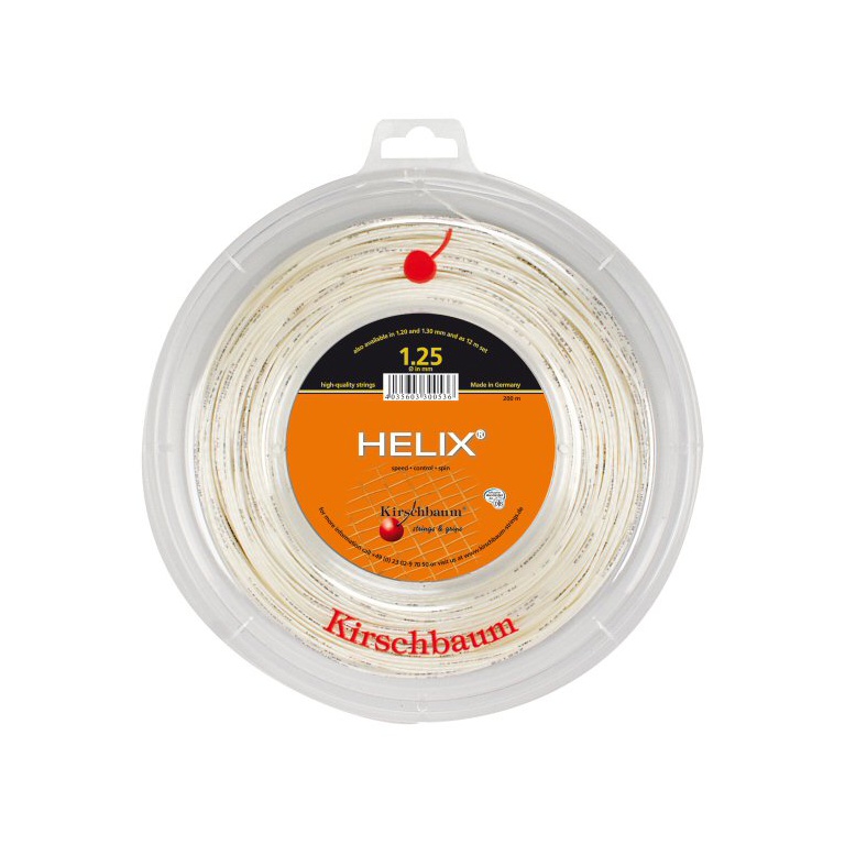 Kirschbaum Helix perlmutt Tennissaite 200m Rolle