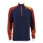 Löffler Langarmshirt Harley Transtex Midlayer (Half-Zip, schnelltrocknend) dunkelblau Herren