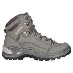 Lowa Wanderschuhe Renegade Mid GTX (All-Terrain, Nubukleder, wasserdicht) graphitgrau/rose Damen