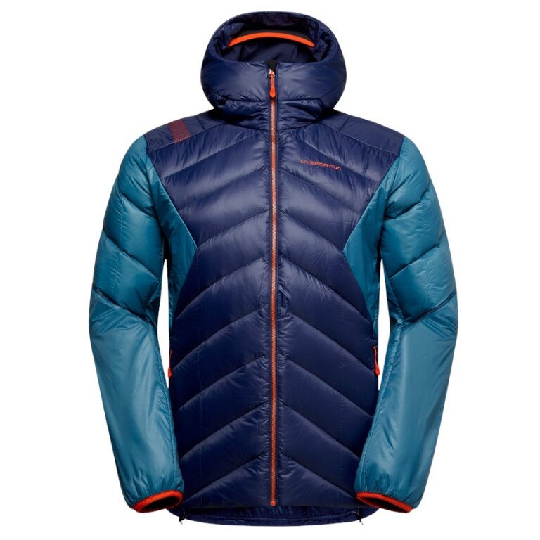 La Sportiva Winterjacke Aiguille Down (Bergsteigen, Primaloft®Gold, wattiert) dunkelblau/seablua Herren