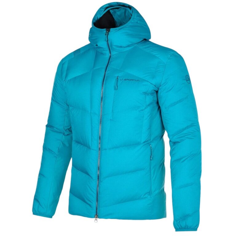 La Sportiva Daunen-Winterjacke Atlas Down hellblau Herren