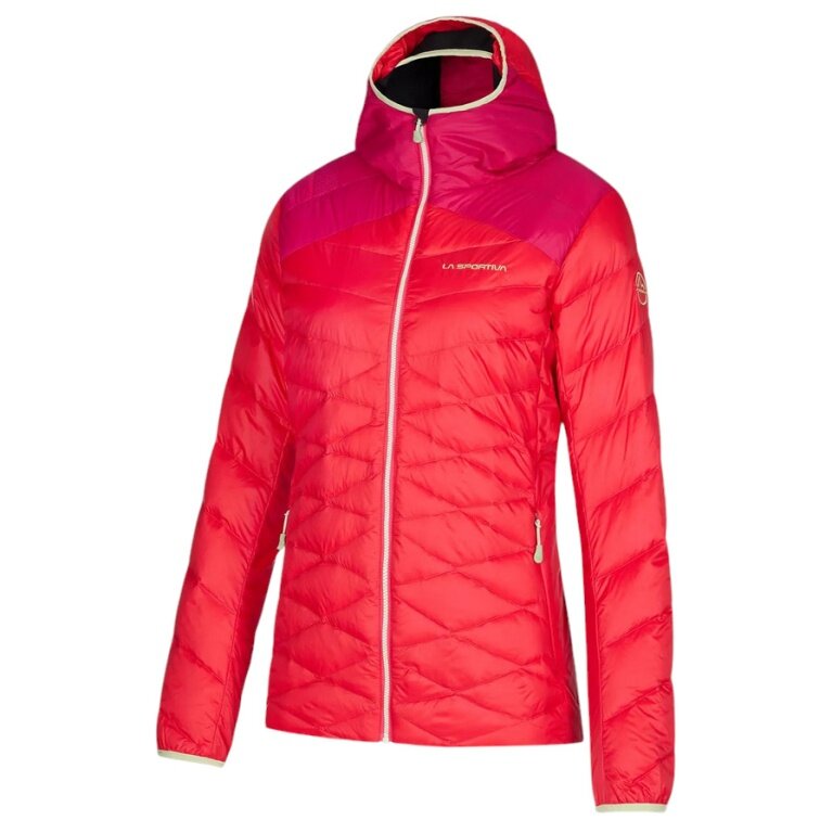 La Sportiva Winterjacke Deimos Down (warm, PrimaLoft®-Isolation) rot Damen