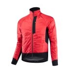 Löffler Fahrradjacke Bike Iso-Jacket Hotbond PL60 (PrimaLoft® Gold, winddicht, wasserabweisend) 2024 rot Herren