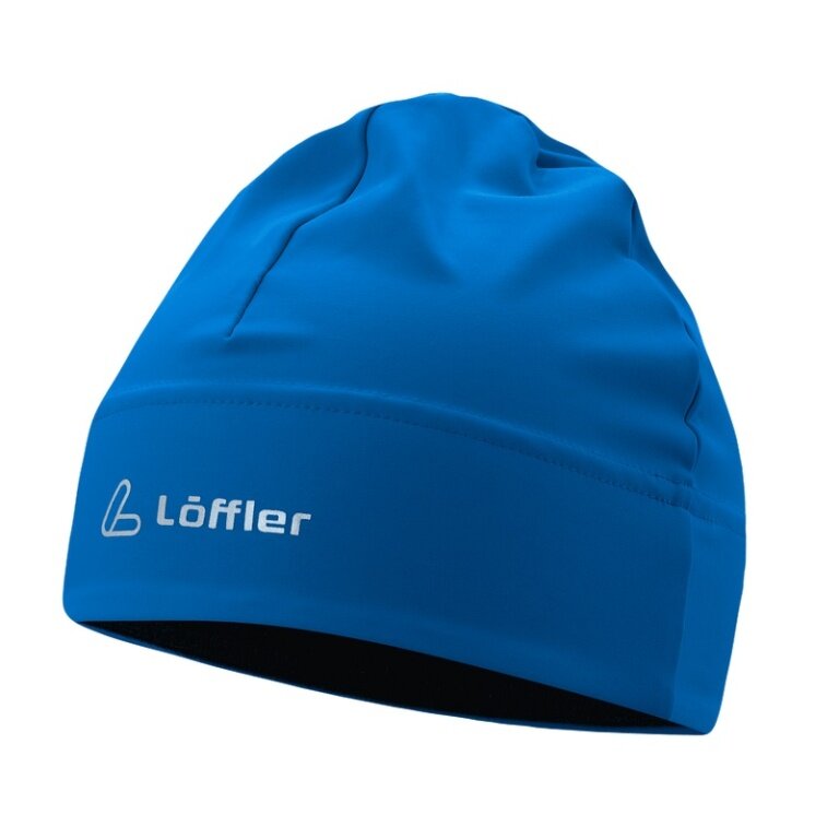 Löffler Mütze (Beanie) Mono - wärmeisolierung - marineblau