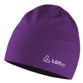 Löffler Mütze (Beanie) Mono - wärmeisolierung - violett