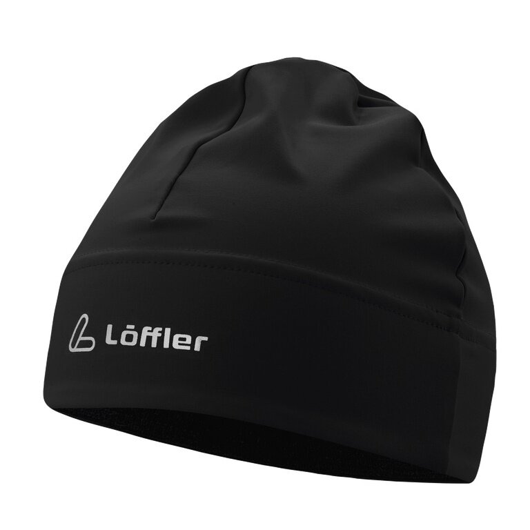 Löffler Mütze (Beanie) Mono - wärmeisolierung - schwarz