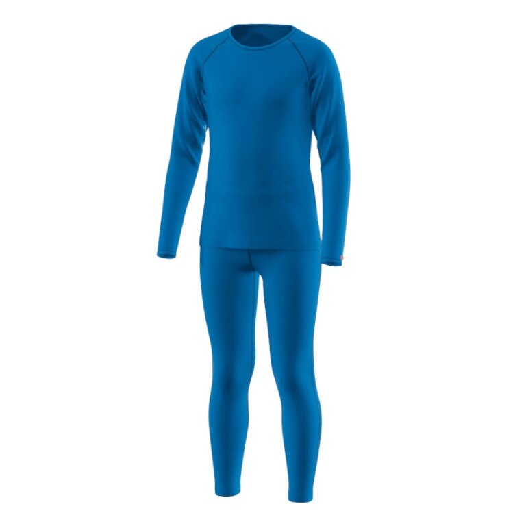 Löffler Funktionsunterwäsche-Set Long Transtex Warm (Langarmshirt und lange Hose) blau Herren