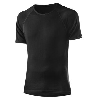 Löffler Funktionsunterwäsche Tshirt Transtex Merino (wärmeisolierung) schwarz Herren