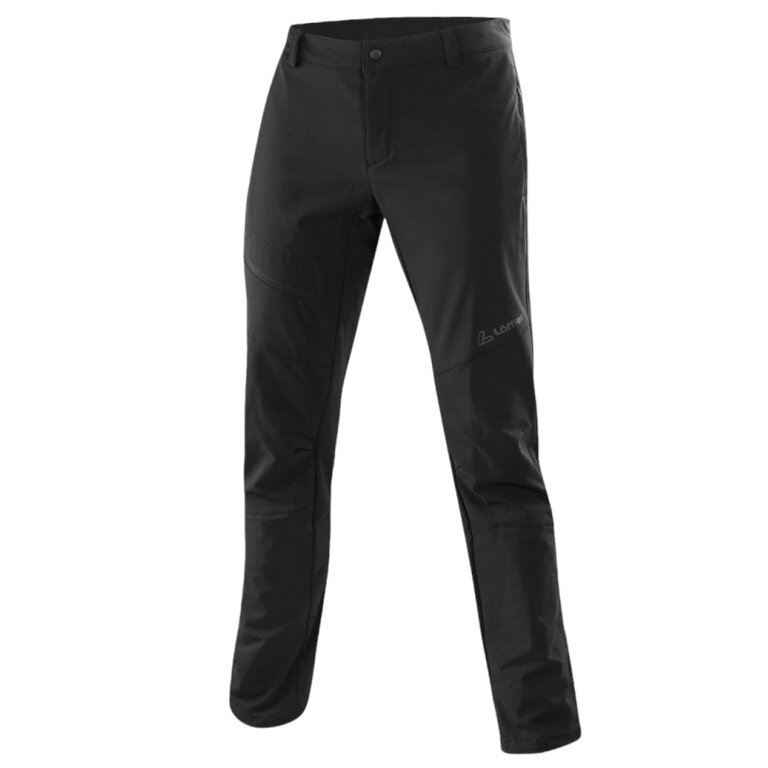 Löffler Wanderhose Alaska ASW Pants (windabweisend, wasserabweisend) lang schwarz Herren