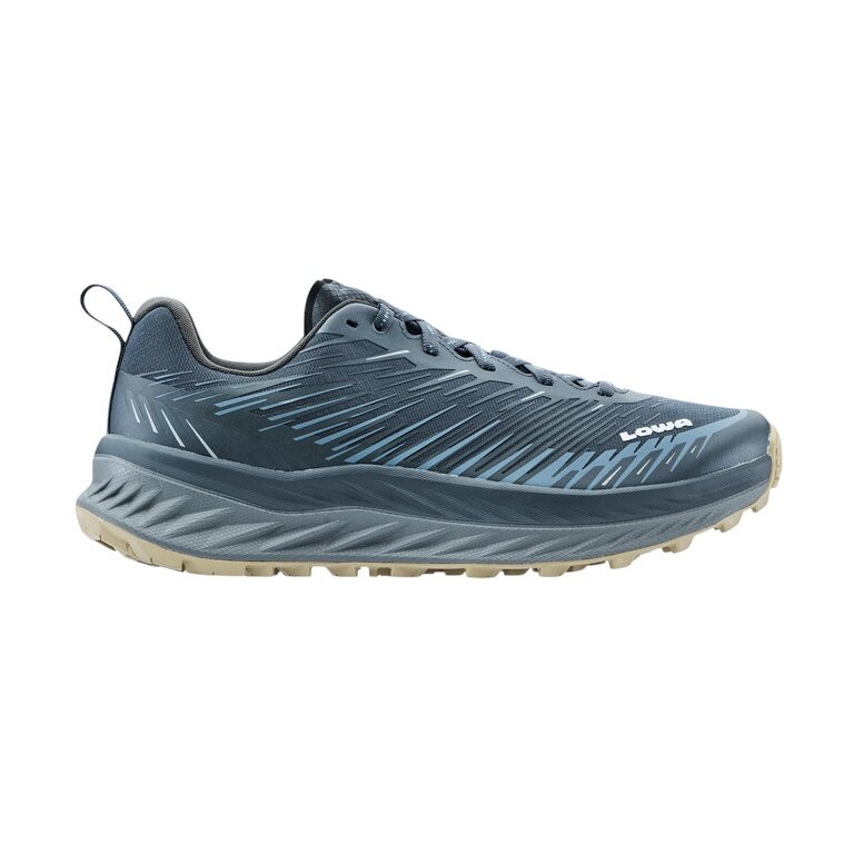 Lowa Trail-Laufschuhe Fortux (Synthetik, Leichtigkeit) navyblau/dune Herren