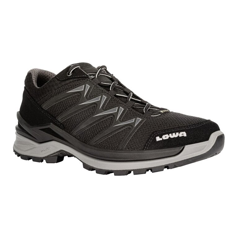 Lowa Wander-Travelschuhe Innox Pro Low GTX (All-Terrain, Synthetik/Textil, wasserdicht) 2024 graphitgrau/grau Herren