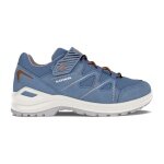 Lowa Wanderschuhe Innox Evo GTX Low (Synthetik/Textil, wasserdicht) blau/rost Kleinkinder