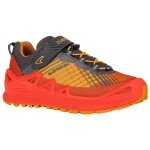 Lowa Wanderschuhe Merger GTX Junior Velcro (Multifunktion, wasserdicht, Klett­ver­schluss) 2025 flamerot/mango Kleinkinder