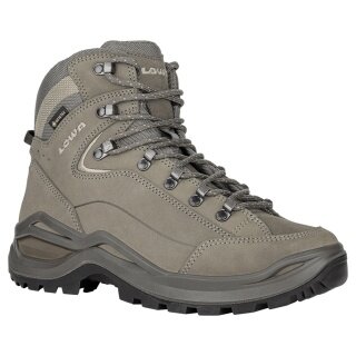 Lowa Wanderschuhe Renegade Evo Mid GTX (All-Terrain, Nubukleder, wasserdicht) steinbraun Damen