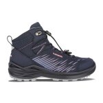 Lowa Wanderschuhe Zirrox GTX MID Junior (Multifunktion, wasserdicht) navyblau/rosa Jugendliche