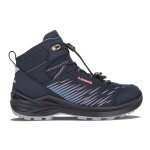 Lowa Wanderschuhe Zirrox GTX MID Junior (Multifunktion, wasserdicht) navyblau/rosa Kinder