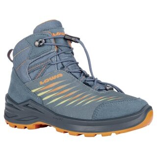 Lowa Wanderschuhe Zirrox II GTX MID Junior (Multifunktion, wasserdicht) petrol/mango Kinder