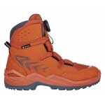 Lowa Winterstiefel Firo GTX HI (Textil/Synthetik, wasserdicht) rostrot/petrol Kinder