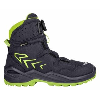 Lowa Winterstiefel Firo GTX HI (Textil/Synthetik, wasserdicht) navyblau/limegrün Kleinkinder