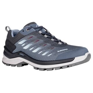 Lowa Wanderschuhe Ferrox Low GTX (Multifunktion, Textil/Synthetik, wasserdicht) navyblau/eisblau Damen