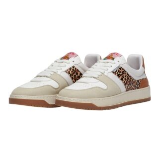 Meeko Sneaker Kiboka Cordura Leopard - beige/weiss