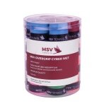 MSV Overgrip Cyber Wet 0.6mm (Schweissabsorption/Haltbarkeit) sortiert 24er Box