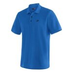 Maier Sports Wander-/Freizeit Polo Ulrich (angenehmer Tragekomfort) blau Herren