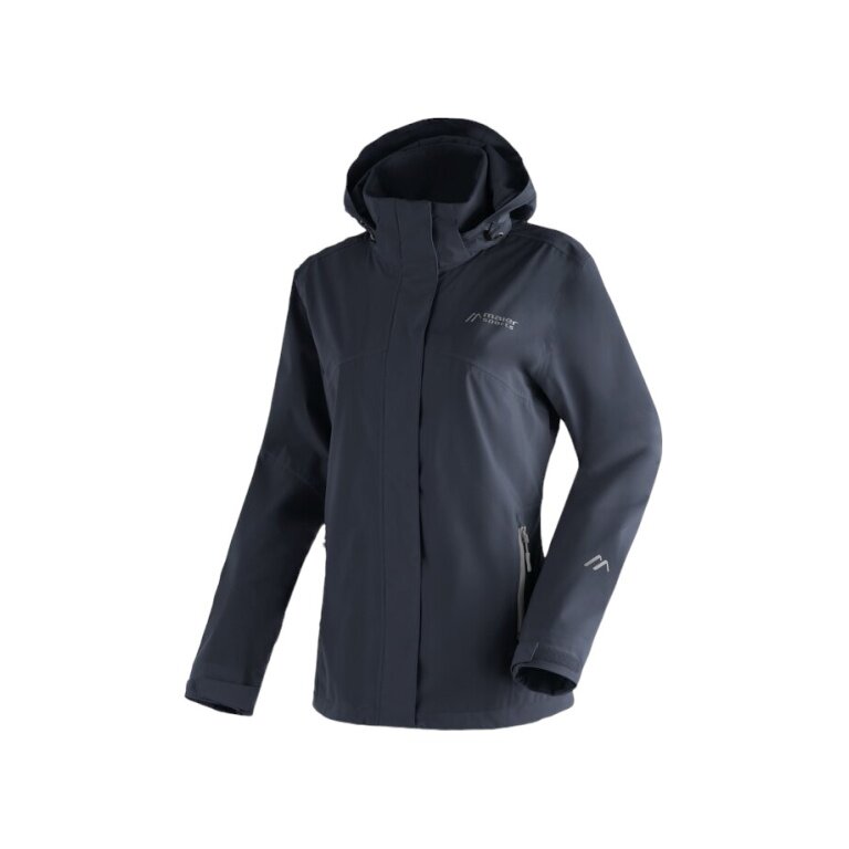 Maier Sports Funktionsjacke-/Wanderjacke Metor Rec (wasserdicht, winddicht) nachtblau Damen