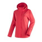 Maier Sports Funktionsjacke-/Wanderjacke Metor Rec (wasserdicht, winddicht) rot Damen