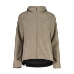 Maloja Fleecejacke FlachauM mit Kapuze (Alpine Wool) claybraun Damen