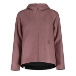 Maloja Fleecejacke FlachauM mit Kapuze (Alpine Wool) mauvepink Damen