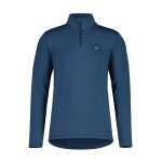 Maloja Langarmshirt CesarM Mountain Fleece (Halfzip, 4-Wege Stretch, schnelltrocknend) dunkelblau Herren