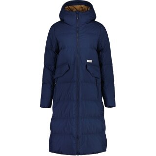 Maloja Wintermantel AnkogelM Urban ReDown Coat (2-Lagen, winddicht, sehr warm) nachtblau Damen