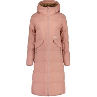 Maloja Wintermantel AnkogelM Urban ReDown Coat (2-Lagen, winddicht, sehr warm) mauvepink Damen