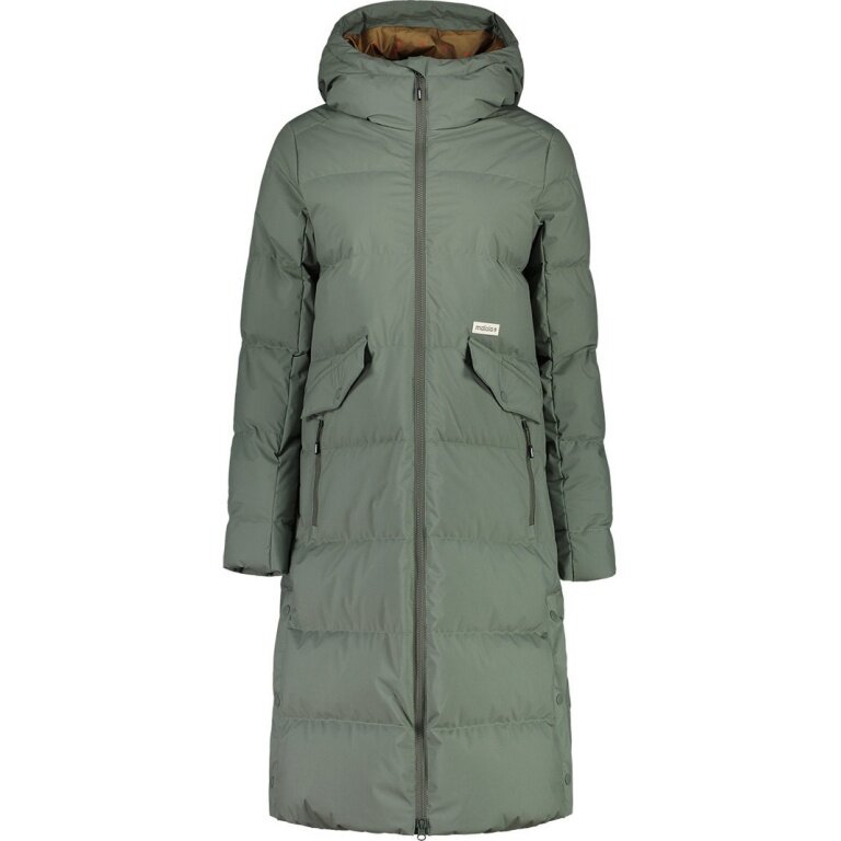 Maloja Wintermantel AnkogelM Urban ReDown Coat (2-Lagen, winddicht, sehr warm) frostgrün Damen