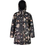 Maloja Wintermantel FossanM Urban Puffer Coat (PrimaLoft® BIO133, winddicht) schwarz/flower Damen