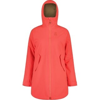 Maloja Wintermantel KareckM Alpine Insulated Coat (PrimaLoft® Wattierung) cranberryrot Damen