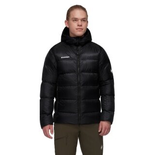 Mammut Winter-Daunenjacke Taiss Pro Insulated Hooded (strapazierfähig, wasserabweisend) schwarz Herren