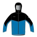 Mammut Regen-/Wanderjacke Convey Tour Hardshell Hooded (Gore-Tex 2.5‑Lagen) blau Herren