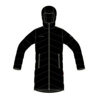 Mammut Winter-Daunenparka Fedoz Insulated Hooded (wind- und wasserabweisend) schwarz Damen