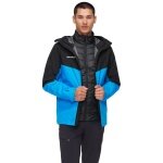 Mammut Wander-Winterjacke Convey 3in1 Hardshell (wasserdicht, leicht) 2024 dunkelblau/blau Herren